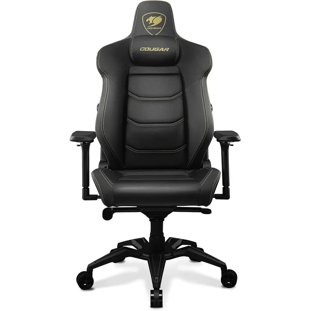Sedia da gaming Armor Evo con pelle PVC premium traspirante, supporto lombare integrato a 4 direzioni e cuscino magnetico (Royal)