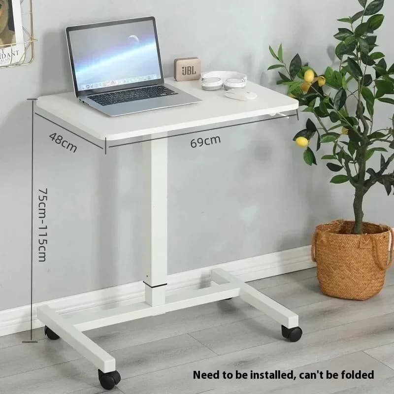 Home Lifting Laptop Scrivania da ufficio Stile minimalista in piedi Banco da lavoro di sollevamento Tavolo da libro Studio Mesa De Trabajo Mobili per hotel