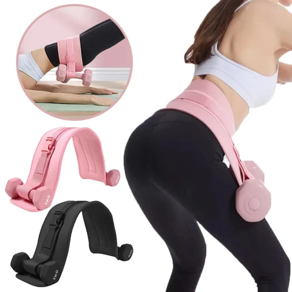Exercise Hip Thrust Belt Effective Glute Bridge Workout Waist Weight Training Kettlebells Gym Fitness Sport Weight Bearing