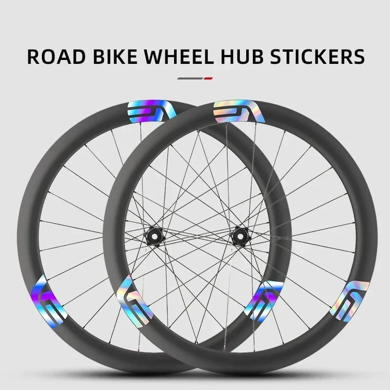 Customized 12PCS Road Bike Wheels Stickers Bicycle Wheel Decal Bicycle Stickers Bicycle Accessories