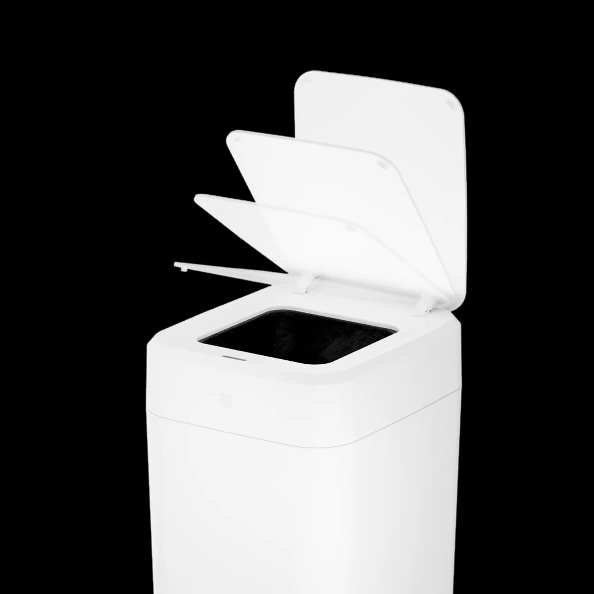 Bidone della spazzatura intelligente da 17 litri Bidone per compostaggio senza tocco a mani libere con sensore di cambio automatico per autodestazioni JustBeEasy
