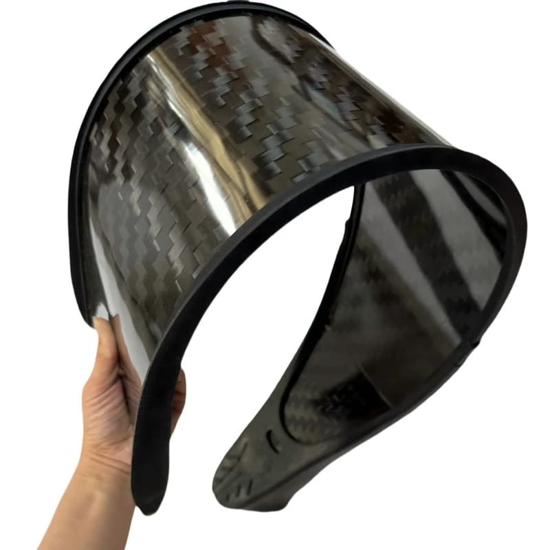Pinne per immersione libere in fibra di carbonio pinne lunghe C4 nera grande twill snorkeling, nuoto