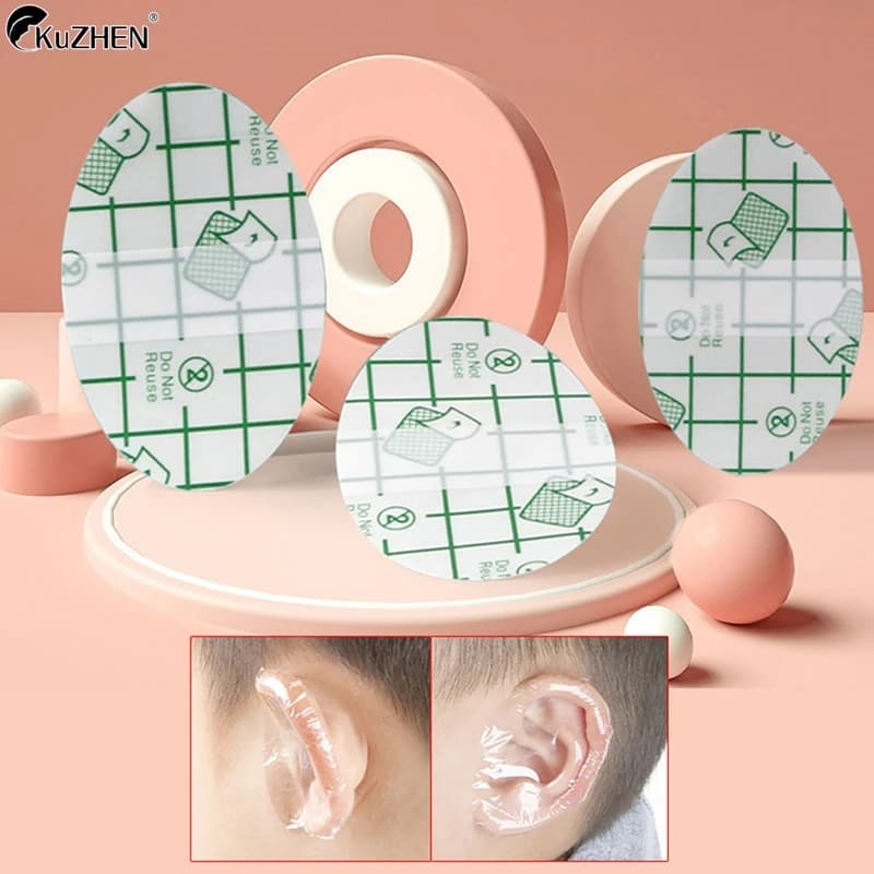 20/60/120pcs ear protection waterproof headphones for swimming children swimming Patch for ear protection tool for shower head waterproof