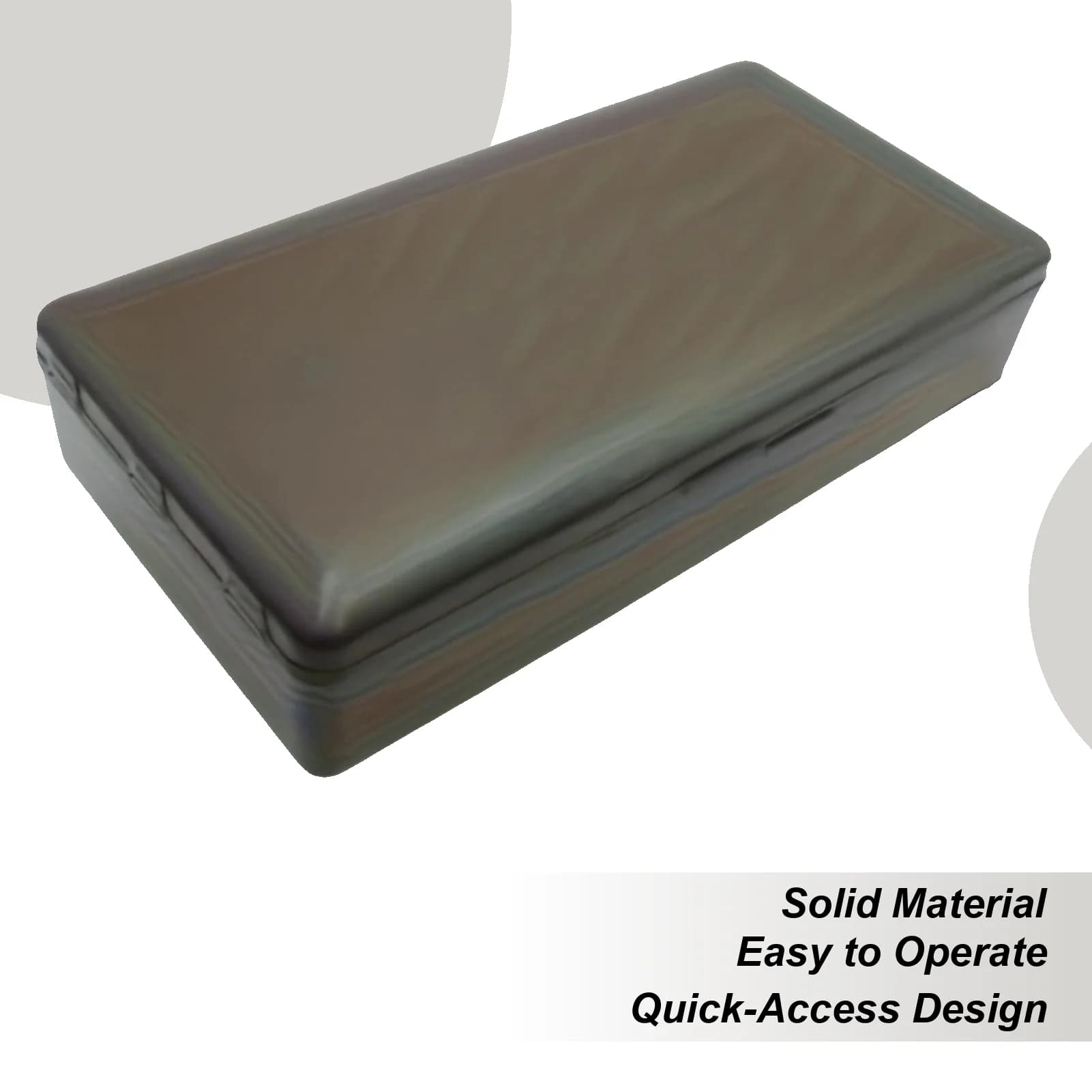 Scatola portaoggetti per attrezzatura Scatola per attrezzatura da pesca Custodia per jig Contenitore per attrezzatura da viaggio Kayak Angler Attrezzatura da esterno Barca Acqua dolce Acqua salata Carpa