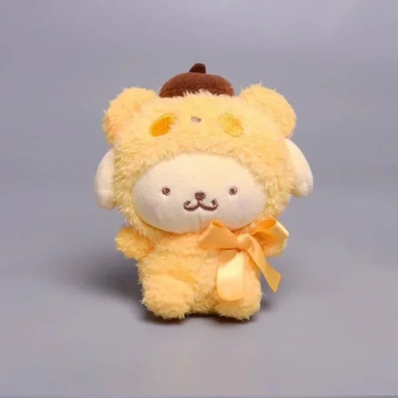 Portachiavi Kawaii in Peluche, Bambola Anime Kuromi, Portachiavi Hello Kitty, Peluche Cinnamoroll, Ciondolo per Borsa, Giocattoli Portachiavi