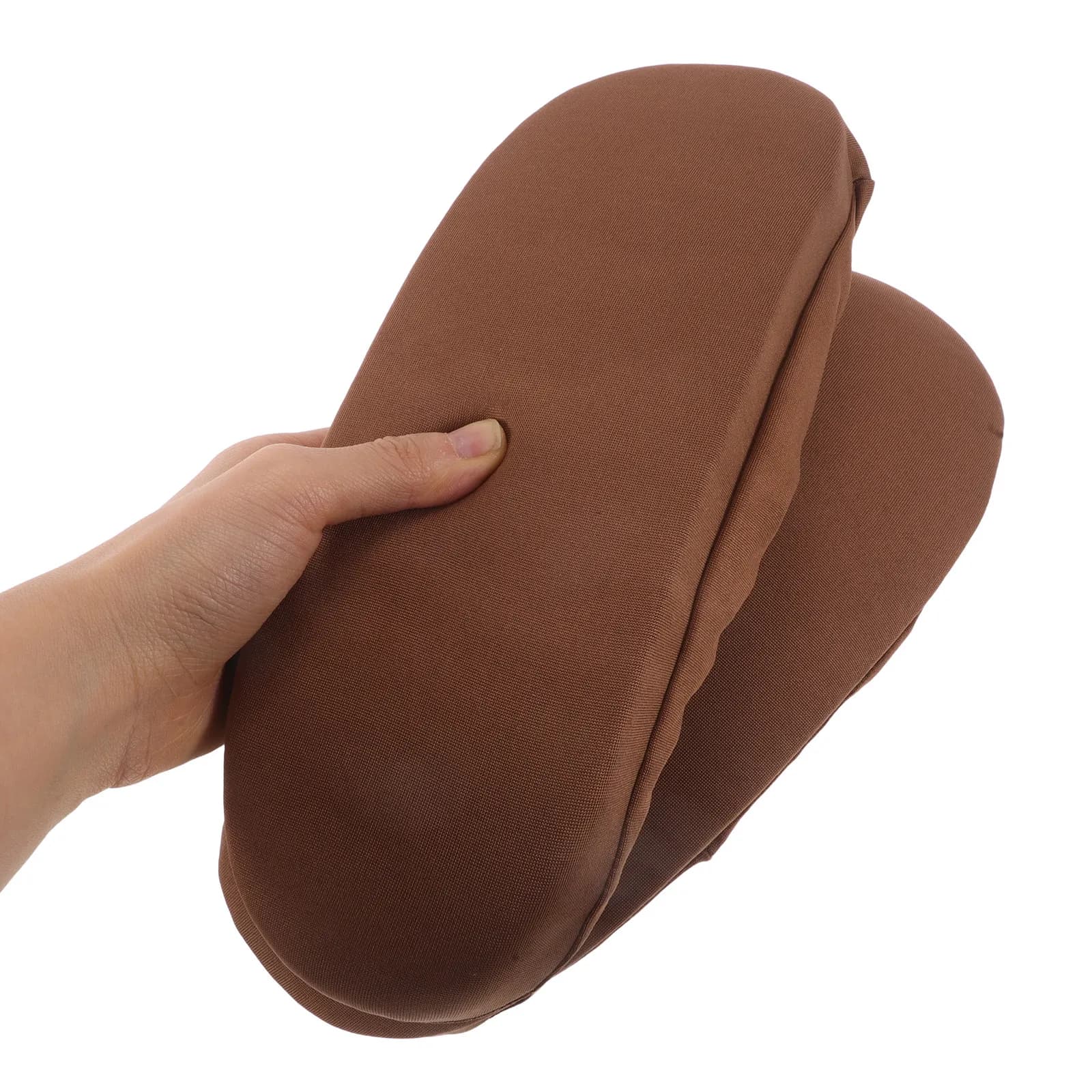 Coppia di Copri Braccioli per Sedia da Ufficio in Memory Foam, Cuscinetti Elastici Antiscivolo per Sedia da Scrivania e Gaming 10.41x3.93x1.38in
