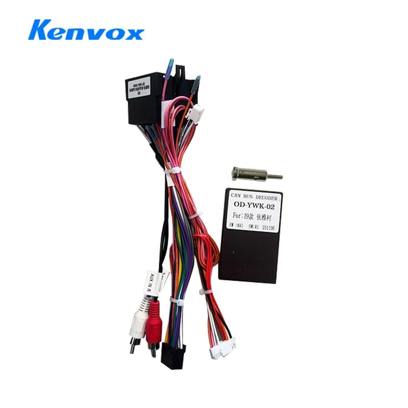 16pin android Car Radio stereo Canbus box Spina di cablaggio Adattatore cavo per Iveco Daily Bronte KLEN 2013 2019