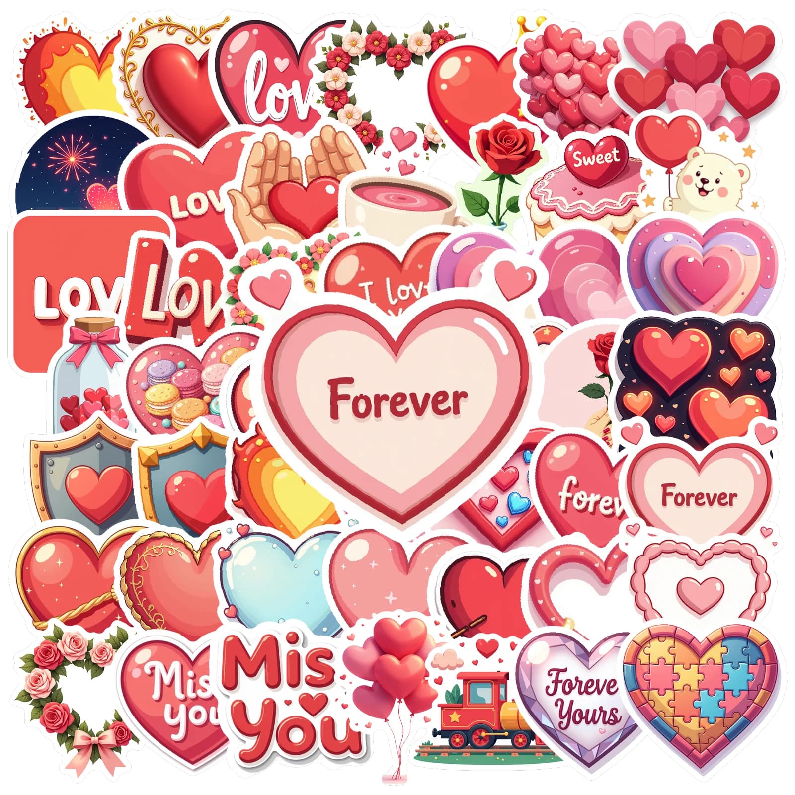 50 stickers for guitar laptop helmet skateboard phone diy laptop scrapbook bike diy