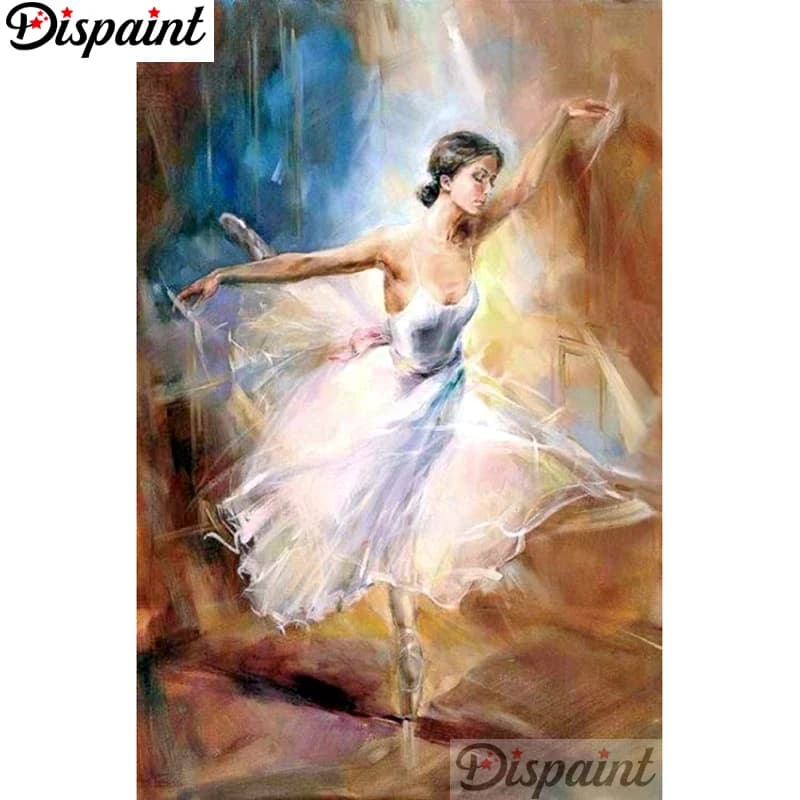 Dispaint Pieno Quadrato/Rotondo Trapano 5D Pittura Diamante FAI DA TE "Carattere bellezza" 3D Ricamo Punto Croce Complementi Arredo Casa Regalo A11212