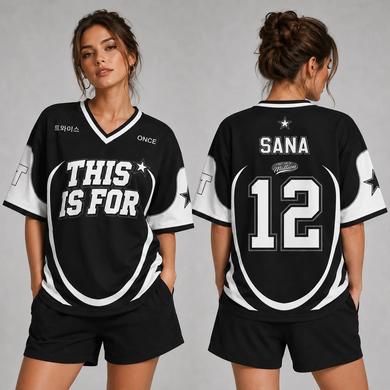TWICE K-pop Fan Collection T Shirt 2026 Supporter Jersey Style Short Sleeve Tee Casual Streetwear Comfortable Kids Gift