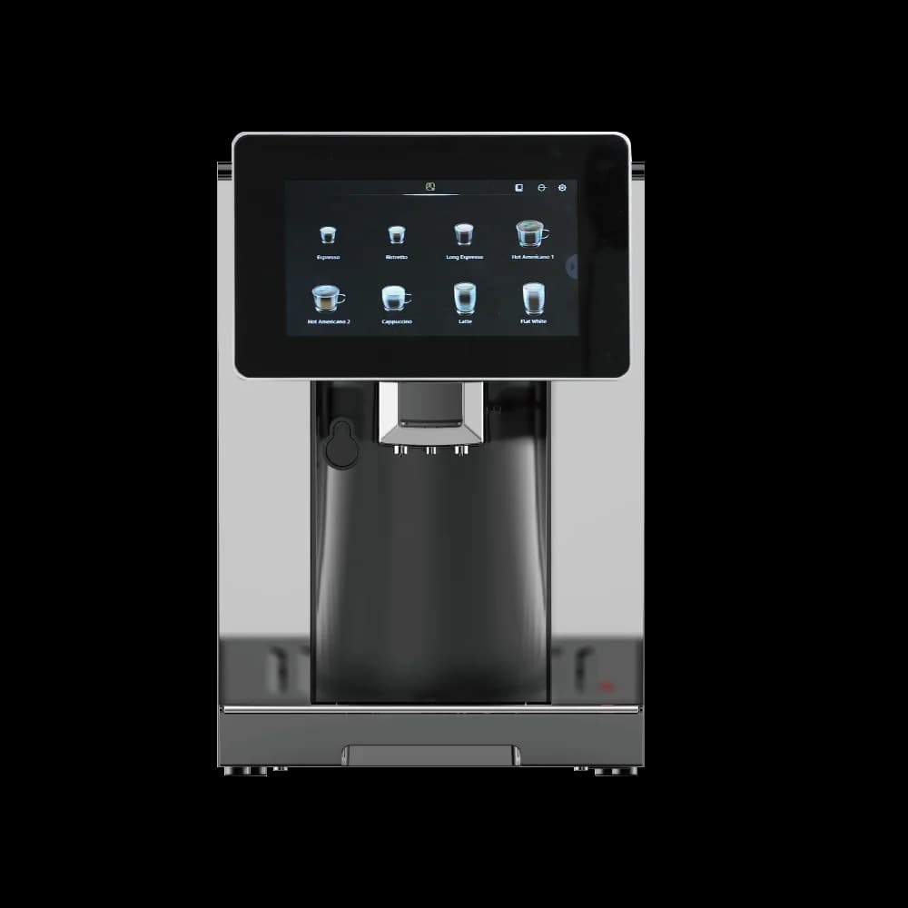 Macchina Professionale Automatica per Caffè Espresso con Macinacaffè Integrato per Uso Commerciale