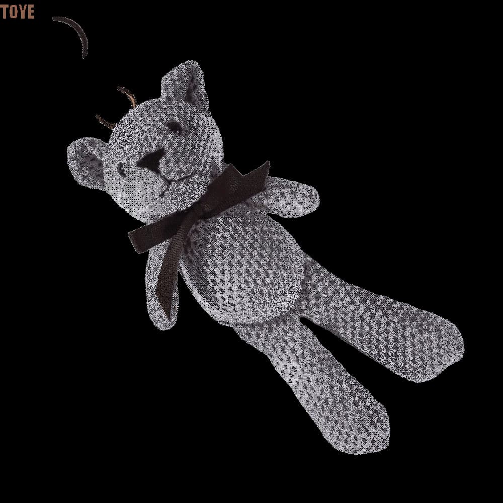 Orsetti di peluche morbidi a forma di ananas, design creativo, mini orsetti super carini, ciondolo per borsa