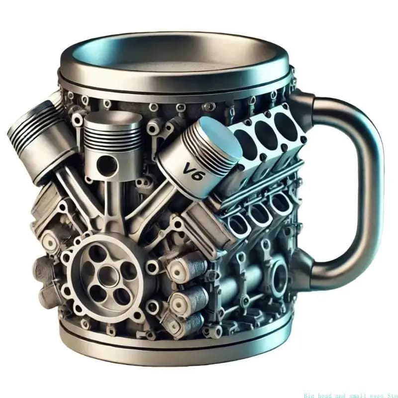 Tazza birra in resina da 581C con modello meccanico doppia parete ritenzione calda per ritenzione acqua motori
