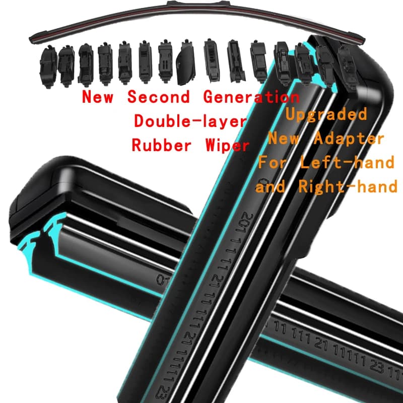 Per BUICK LUCERNE 2006-2011 Spazzole Tergicristallo Anteriori Accessori per Pulizia Parabrezza Ricambi Sostitutivi
