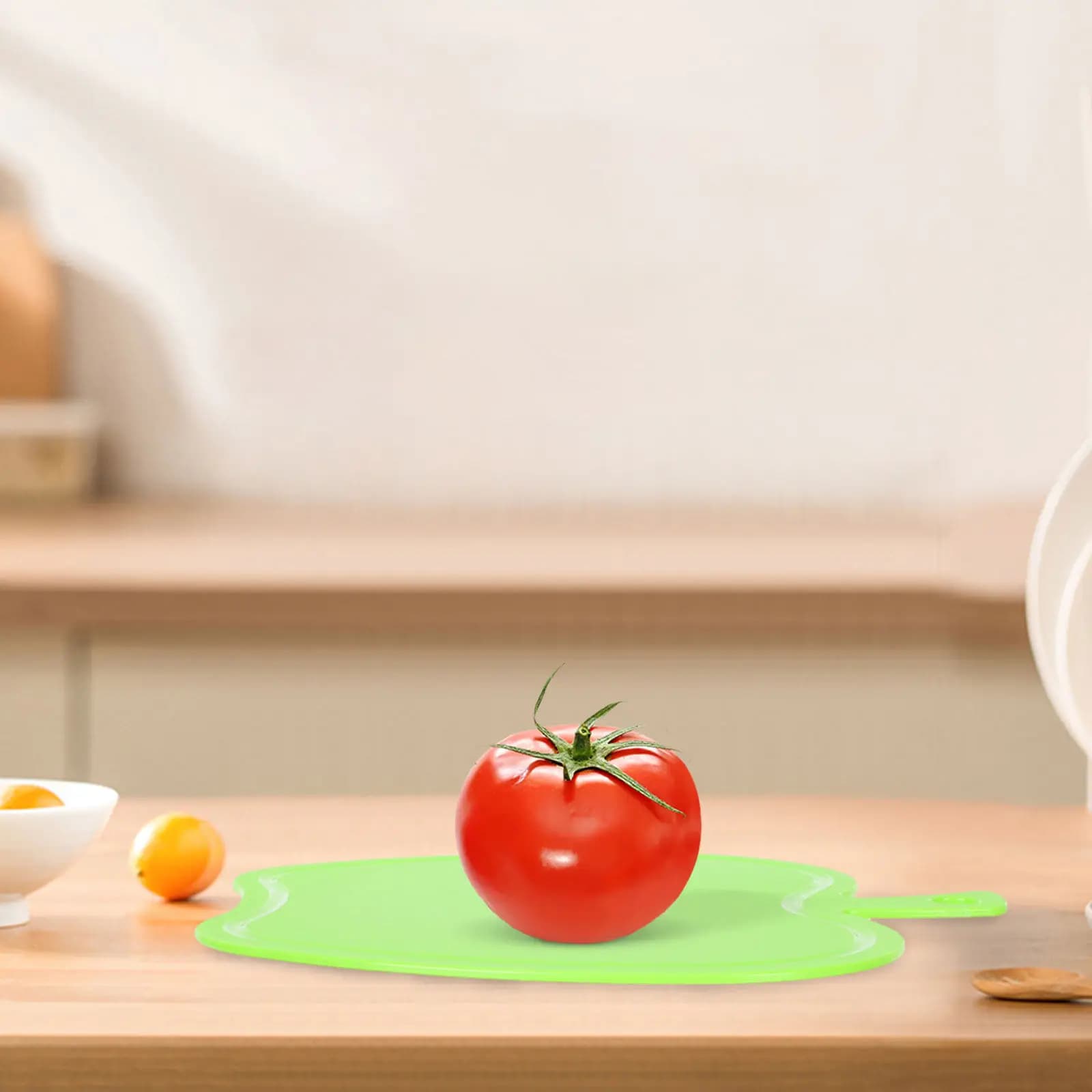 Set di 2 Taglieri in Plastica Resistenti, Lavabili in Lavastoviglie, Utensile da Cucina per Cucinare a Casa