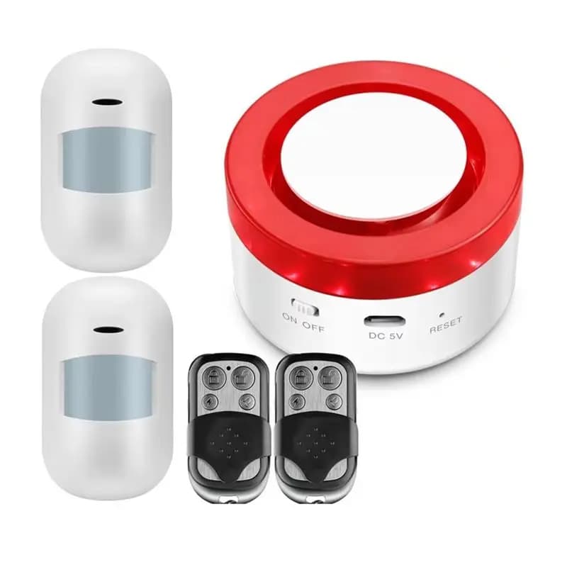 Sistema di allarme di sicurezza wireless M01K Tuya Smart WIFI, kit antifurto domestico con sensore di movimento per porte e finestre, compatibile con Google Home e Alexa