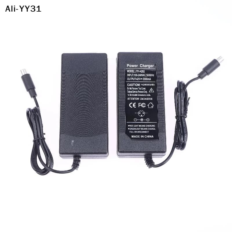 【C31】42V 2A Electric Scooter Battery Adapter Replacement Lithium Battery Scooter Charger Power M365 Scooter Charger Accessories
