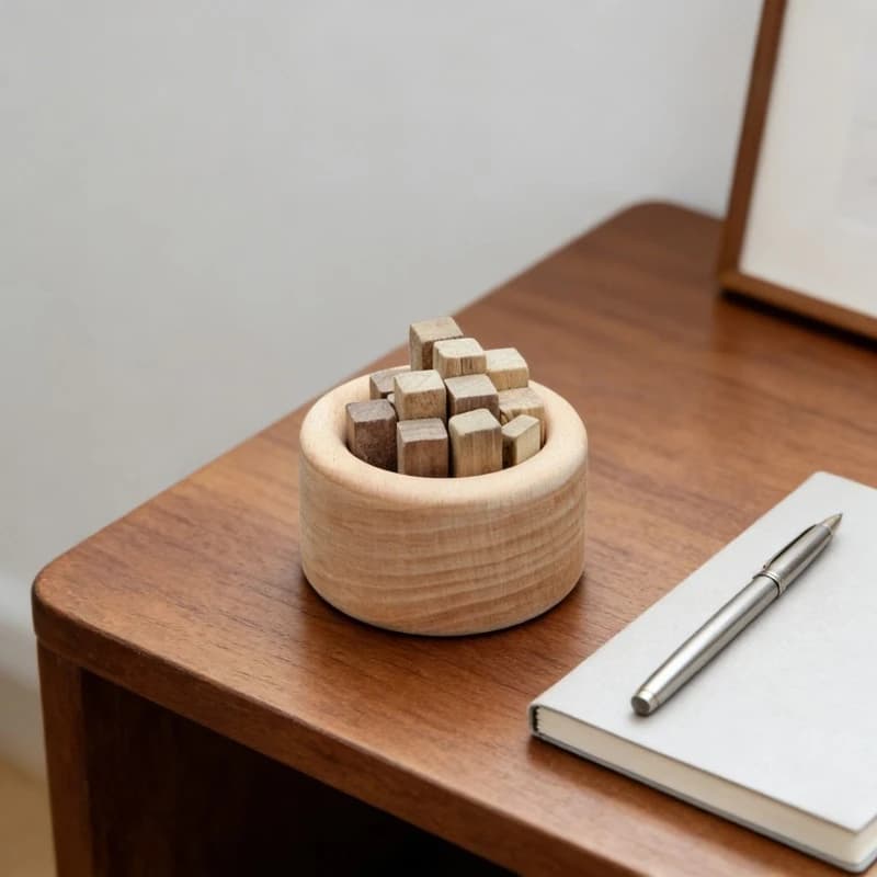 Diffusore di Aromi a Forma di Giove in Legno, Senza Oli Essenziali, Decorazione per la Casa, Regalo per Amici, Accessorio Essenziale per Dormitorio