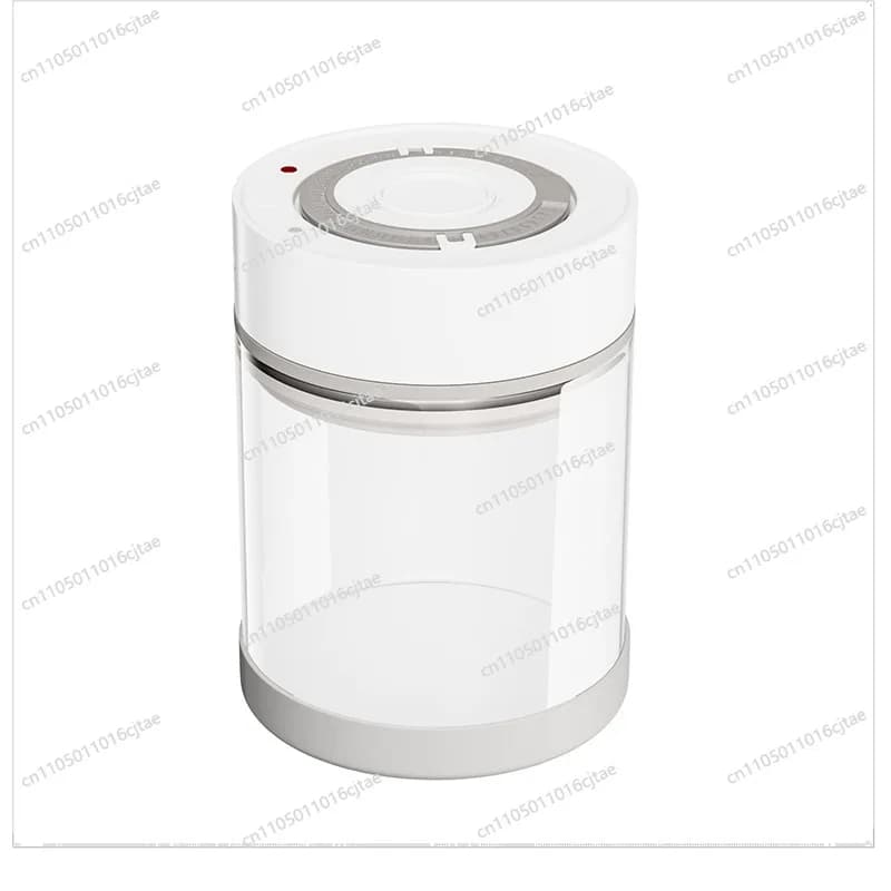 Electric Vacuum Glass Sealed Jar Tea Bottle Coffee Bean Flour Preservation Jar Kitchen Storage Food Grade