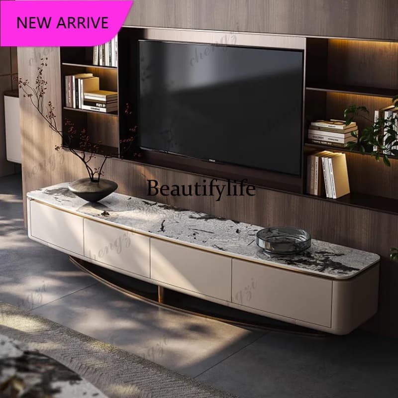 P3 Mobile TV da Terra Moderno Nordico per Soggiorno, Espositore per Monitor, con Contenitore di Design