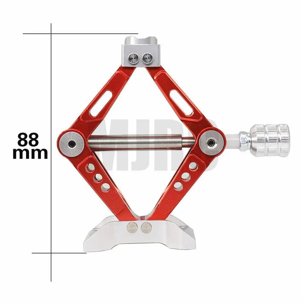 Martinetto a forbice regolabile in metallo Mini Martinetto a forbice Strumento regolabile Strumento di riparazione per ascensore per auto RC Parte di simulazione Martinetto in metallo Forniture RC