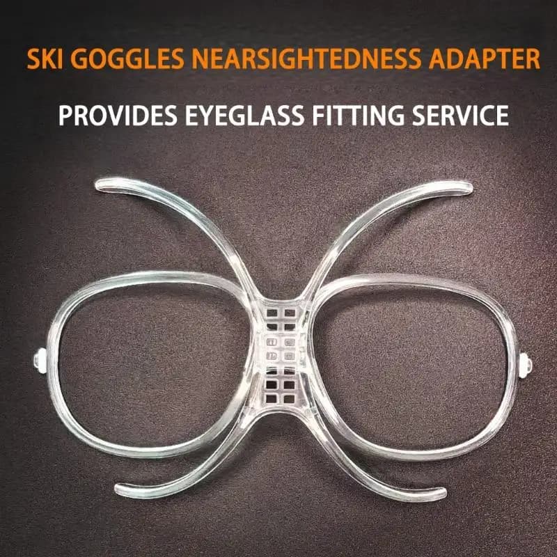 GOGGLE REGOLABILI Sci Adattatori Ottici Adattatori Snow Goggles Adattatori per lenti da prescrizione Frame per uomini donne 69HD