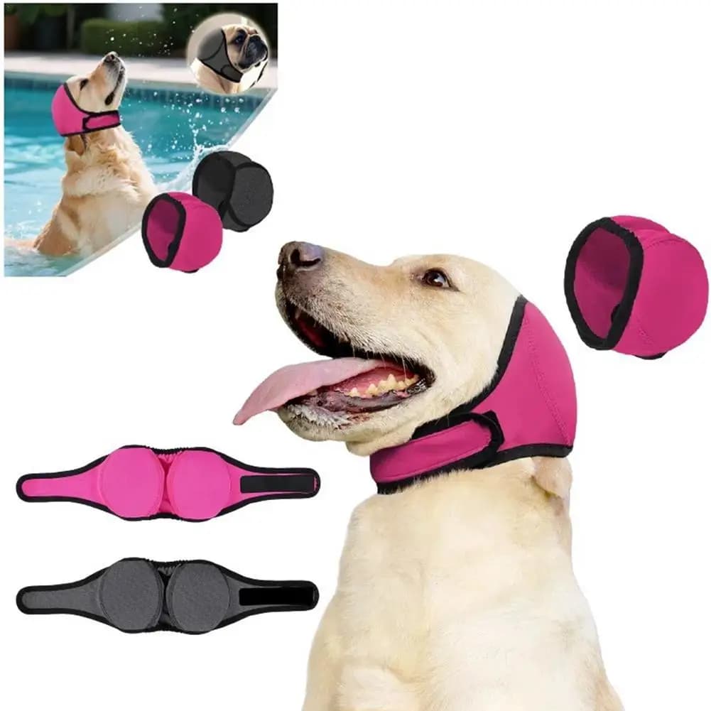 Anti-noise headphones for dogs, anti-noise headphones for waterproof dogs for swimming, ear covers for dogs, anti-noise headphones for pets, ear protection