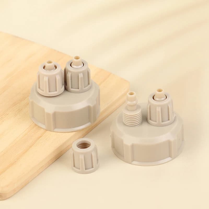 Aquarium CO2 System Tube Valve Gauge Bottle Cap Aquarium Bottle Cap Fish Tank Live Plant DIY Air Diffuser Generator Tool