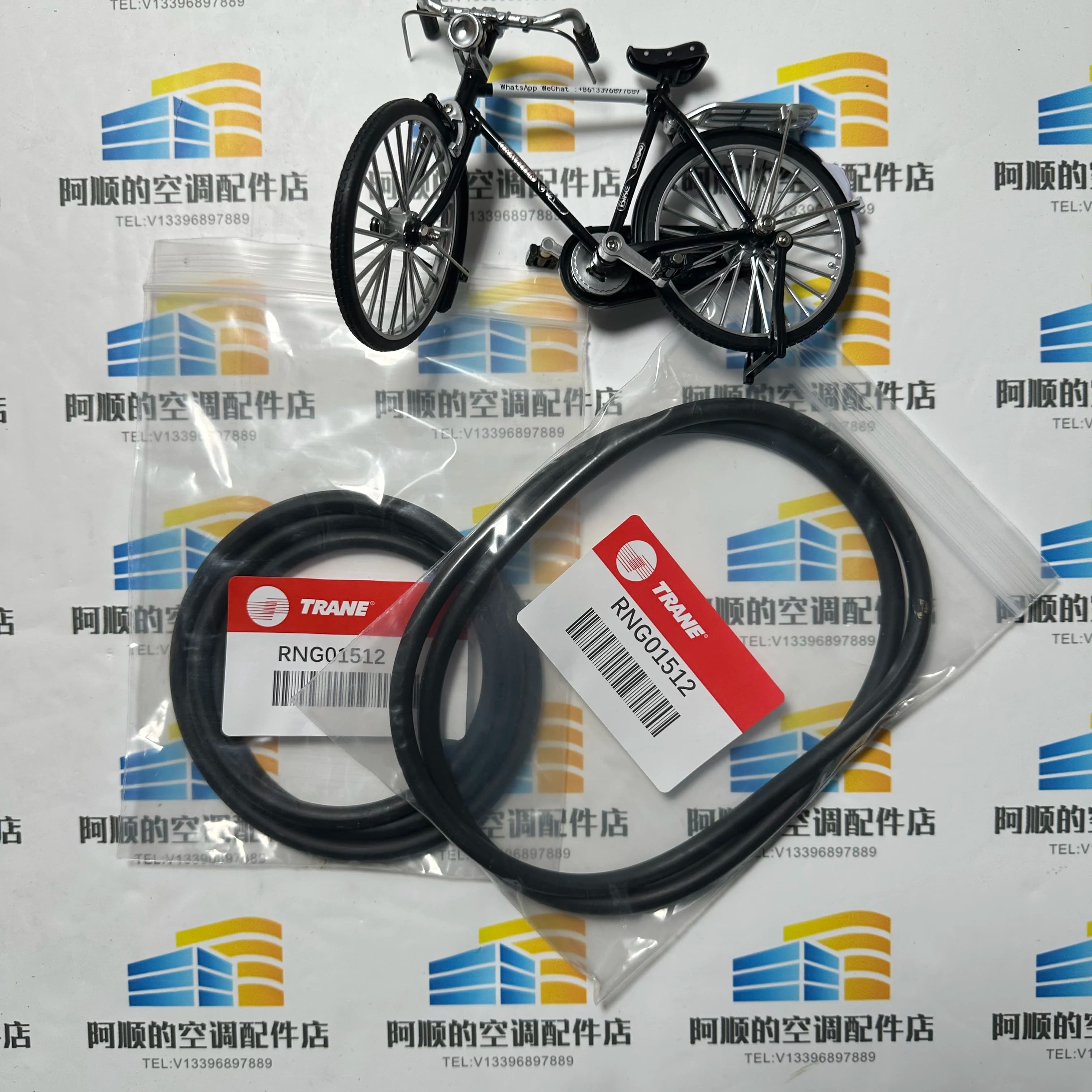 RNG01512 O-Ring per Attrezzature Meccaniche, Anello di Tenuta in Gomma, Guarnizione Durevole per Uso Industriale