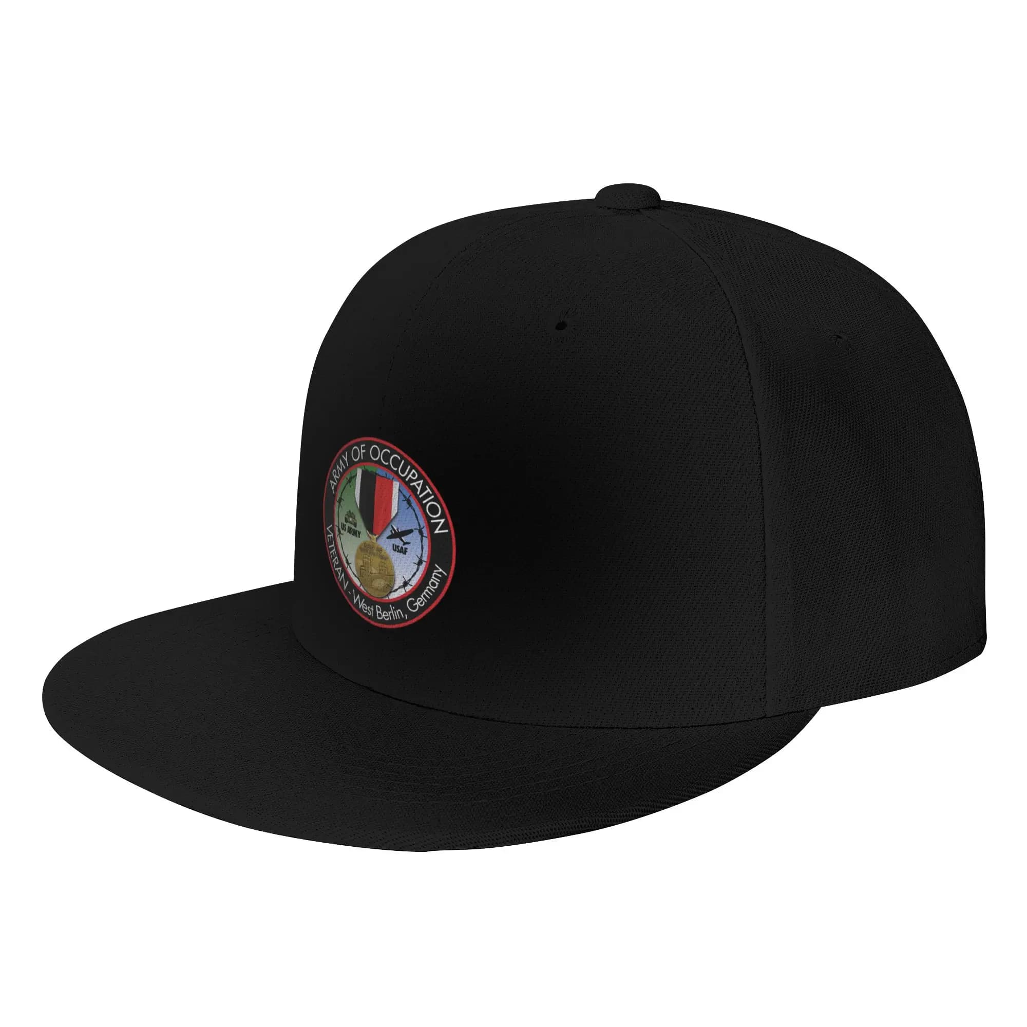 Fashion Army Of Occupation logo Flat Brim Sun Hat Unisex Denim Hat Hat Men