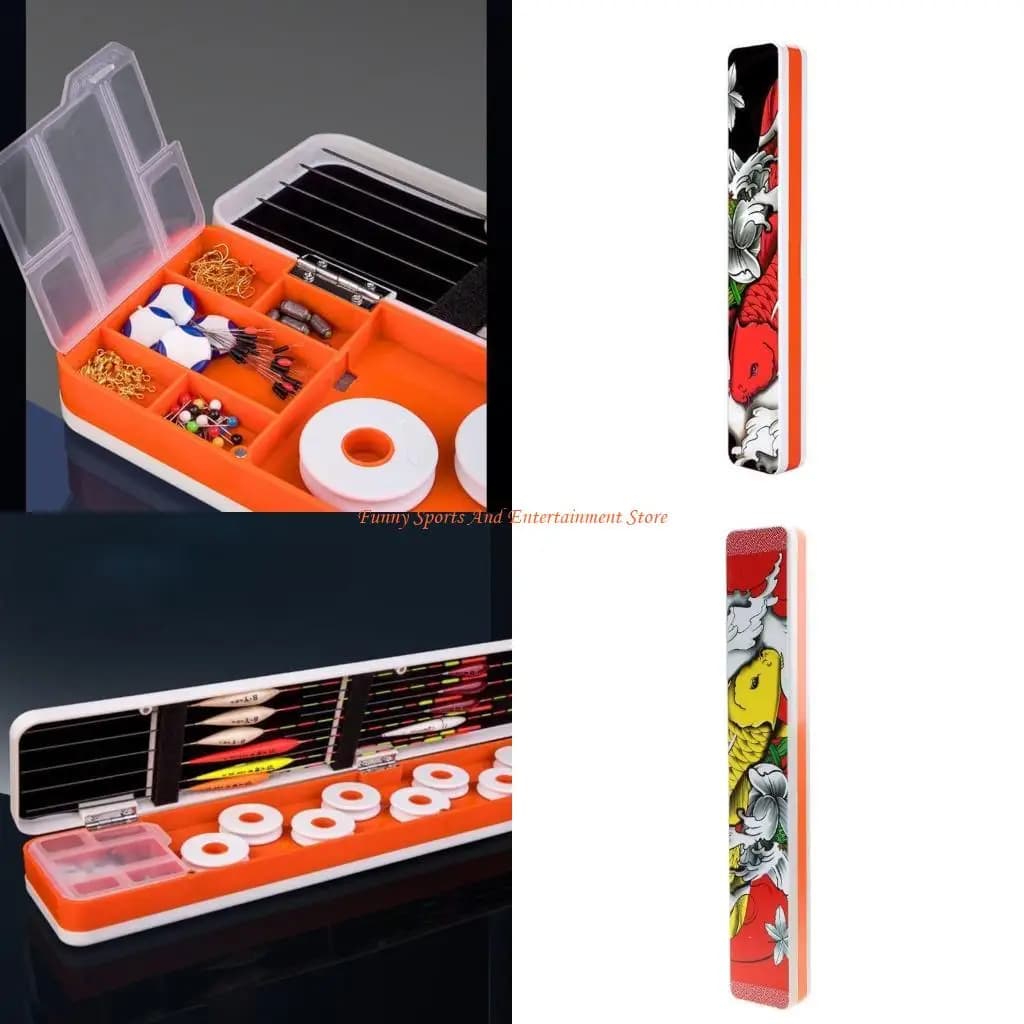 C4DE Box da pesca impermeabile Box multifunzionale Float Dishing Line