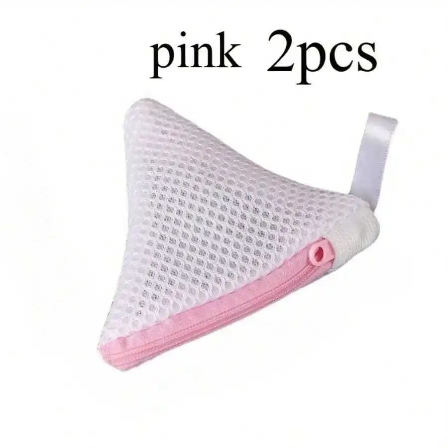 1pc/2pcs Multifunctional Laundry Soap Bag - Reusable Mesh Bag With Zipper Closure, Compatible With Spice Beads, Machine