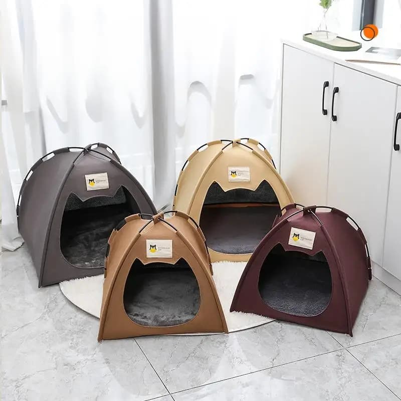 Cuccia per Cani in Vimini Staccabile e Lavabile, Letto Estivo per Animali Domestici per Uso Domestico, per Cani di Piccola e Grande Taglia, Interno in Velluto