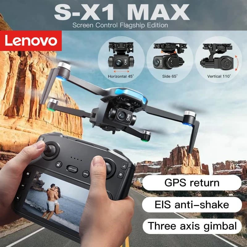 For Xiaomi GPS S-X1 Drone Gimbal Three Axes 8K Professional HD camera WIFI 5G Brushless FPV Obstacle avoidance Quadcopter Dron