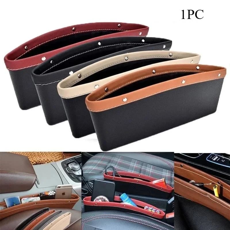Borsa portaoggetti per sedile auto, custodia per telefono, portamonete, organizer per chiavi, accessori auto
