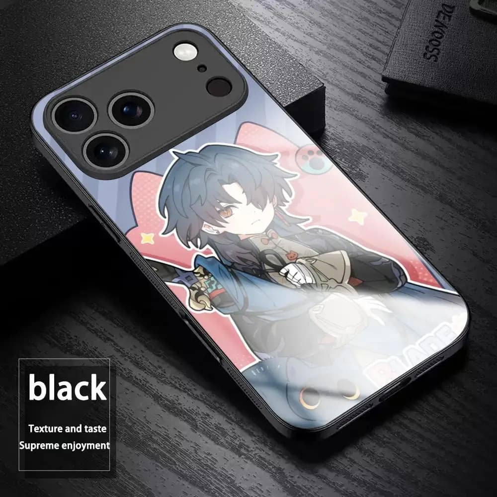 Hot Rail Mortenax Blade pattern Phone Case For iPhone17 Air 16 e 15 14 13 12 11 Plus Mini Pro Max Glass Magnetic Case