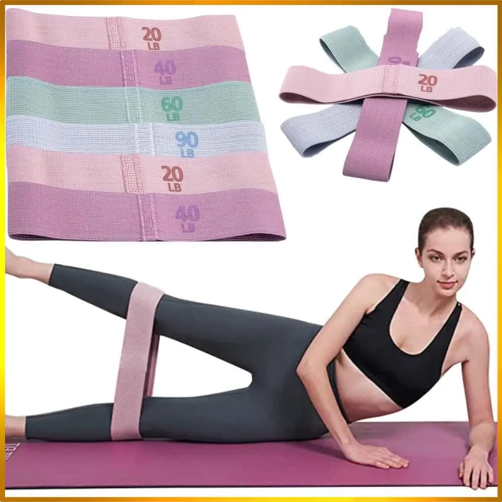 Fitness Resistance Faxes Stretch Phases in Fabric Yoga Pilates Expansor Faxes for Hip Circles Passing for Gym Training Yoga Training Equipment