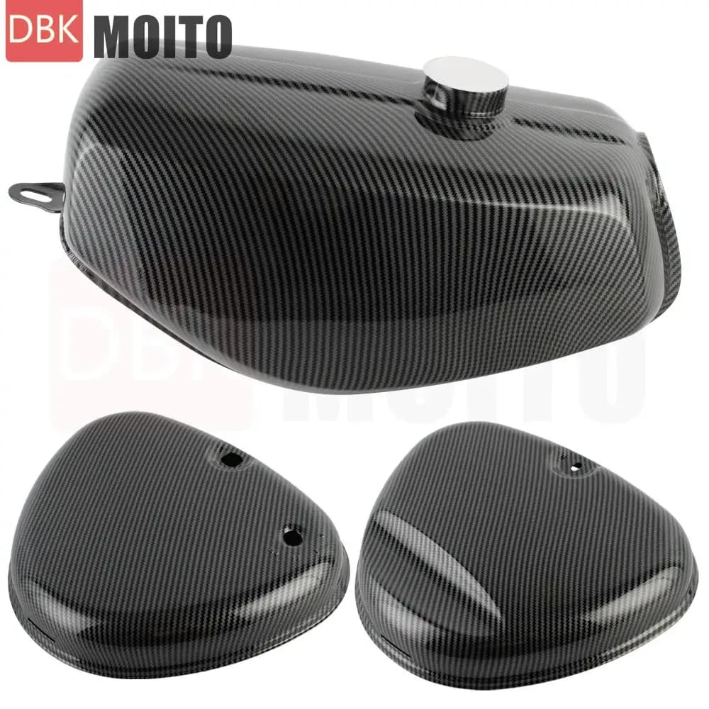 Motorcycle Fuel Tank Side Cover Set Protector Fairing Kit Kraftstofftank-Seitenverkleidung For Simson S51 S60 S70 S80 Enduro