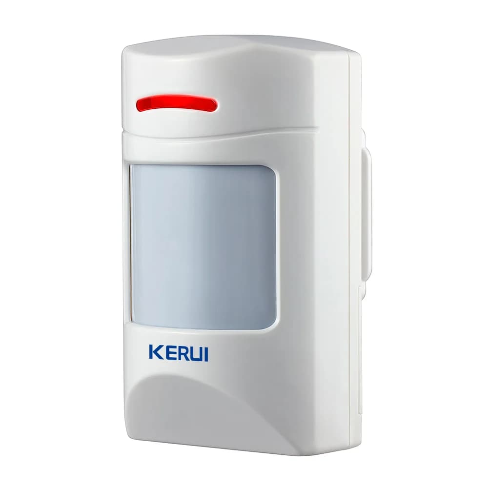 KERUI Rilevatore di allarme wireless a infrarossi Rilevatore di sensori PIR anti-animale domestico con lunga distanza di rilevamento per il sistema di allarme KERUI