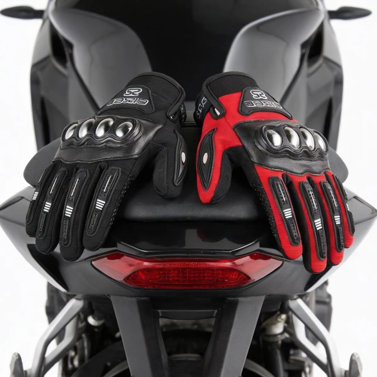 Tactical Gloves Steel Safety Outdoor Cycling Equipment Brass Knuckle Motorcycle Powersports Racing Bicycle Self Defence For Man