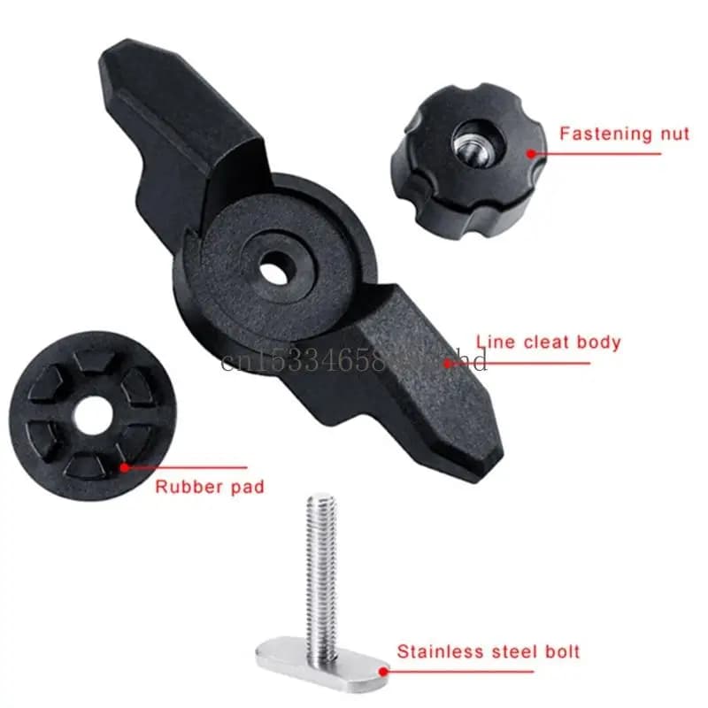 Tacchetti marini professionali per kayak Ancoraggio Antiscivolo Durevolezza Nylon Resistente agli agenti atmosferici Accessorio