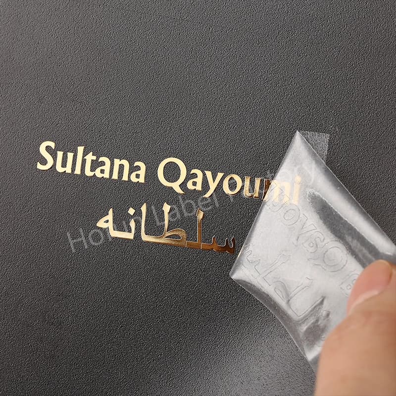 custom 3D metallic gold logo silver decal for wedding High end luxury box glass car shiny raised transfer sticker self-adhesive