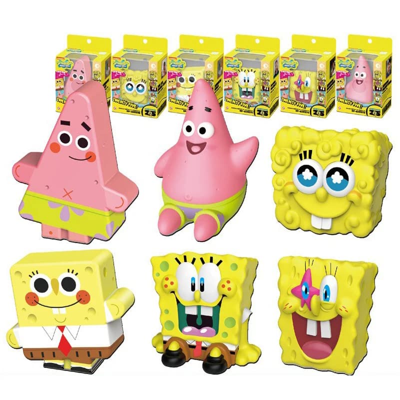 SpongeBob SquarePants Rebound Pizzico Musica Patrick Star Personaggio dei cartoni animati Giocattolo antistress per bambini Regalo di compleanno