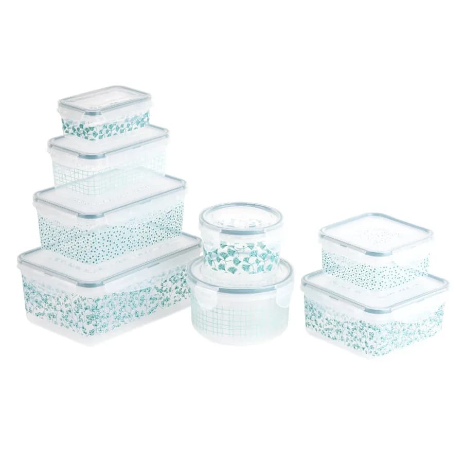 Thyme and Table 16PC Food Storage Container Set Floral