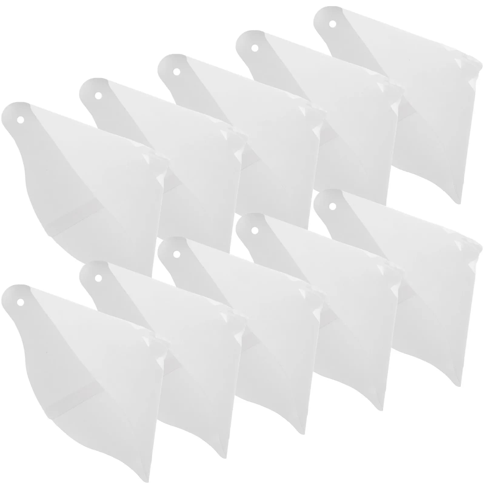 10 pezzi di filtro a imbuto in carta ispessita per stampanti 3D SLA, filtrazione monouso per resina UV