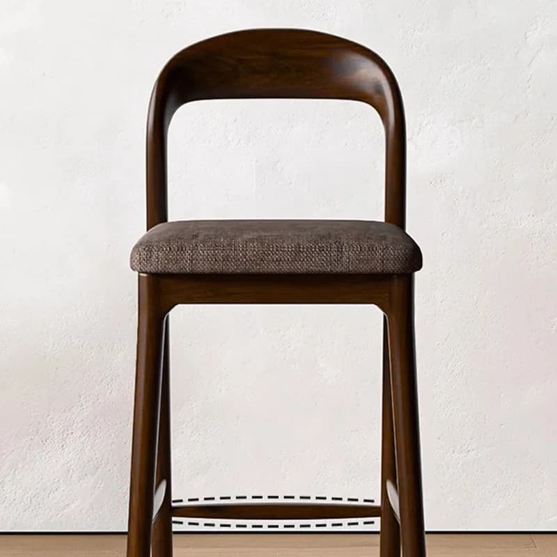 Legno con schienale Sgabelli da bar Balcone Design moderno Minimalista Sgabelli da ufficio Rilassanti Gaming Chaise De Bar Lounge Suite Furniture