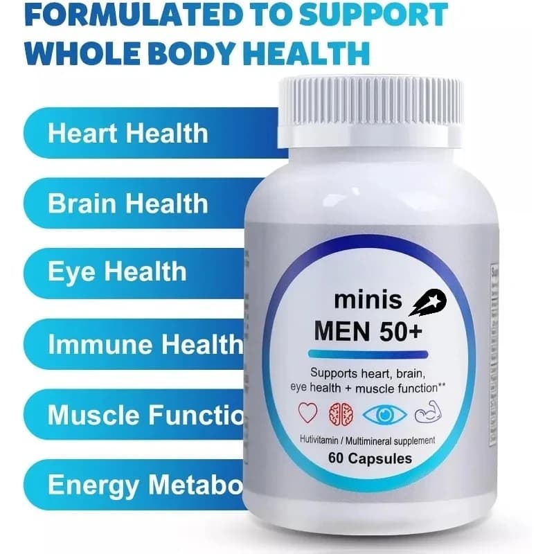 Zinc containing multi-vitamin and multi mineral composite supports provide general health support | 60 capsules