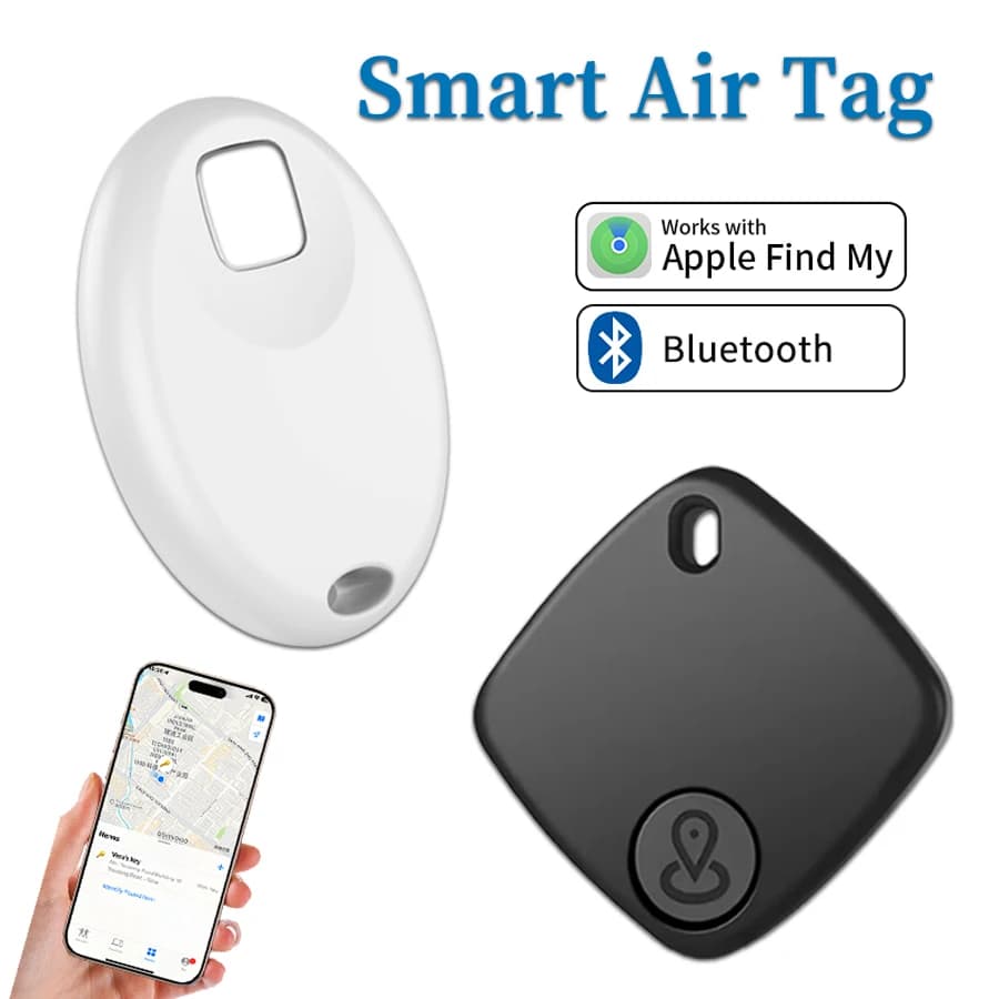 Localizzatore GPS Bluetooth airtag per IOS Trova il mio promemoria anti-perdita Dispositivo di localizzazione Trova chiavi Portafoglio per bambini Localizzatore di animali domestici Smart Tag