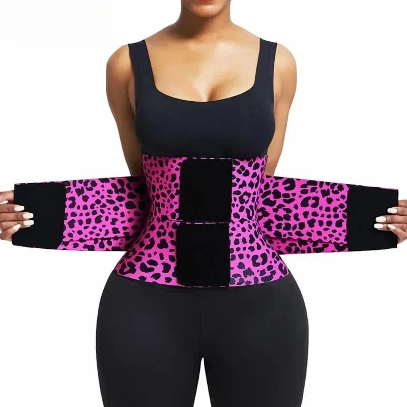 Cintura Modellante Addominale con Triplo Fascio, Corsetto Contenitivo per Allenamento, Fascia Sudorifera Sportiva, Guaina Dimagrante da Palestra