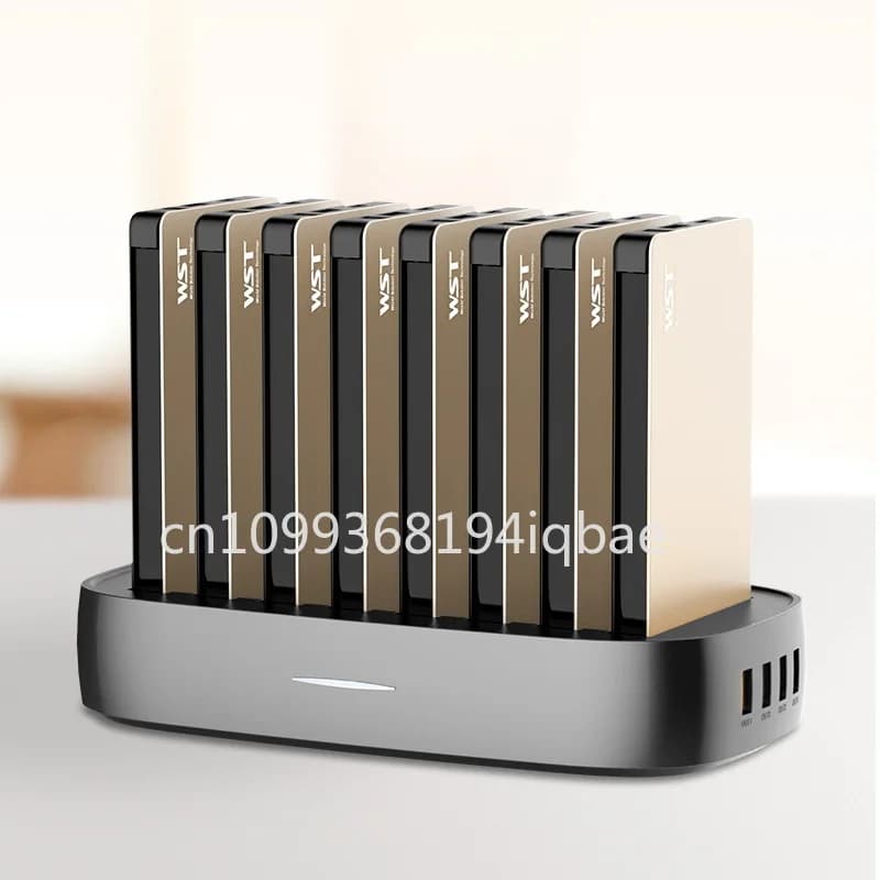 Banco di potere per stazione d'accueil per telefono cellulare WST USB tipo C per ristorante e bar